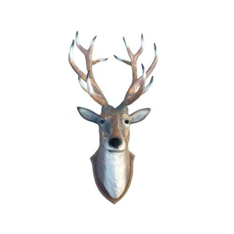 Hirsch Geweih Kopf Wand Deko Dekoration 110cm Wand Design Kopf