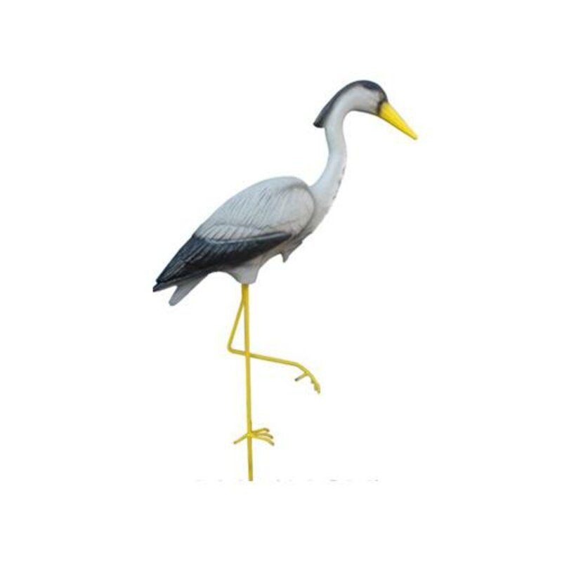 Deko abstrakte moderne Skulptur Vogel Reiher Dekoration Skulpturen