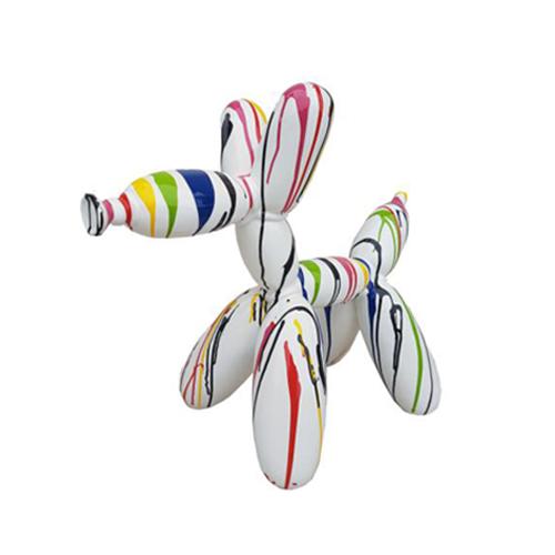 Skulptur Schöne Designer Luft Ballon Hund Abstrakte Wohnzimmer 62cm