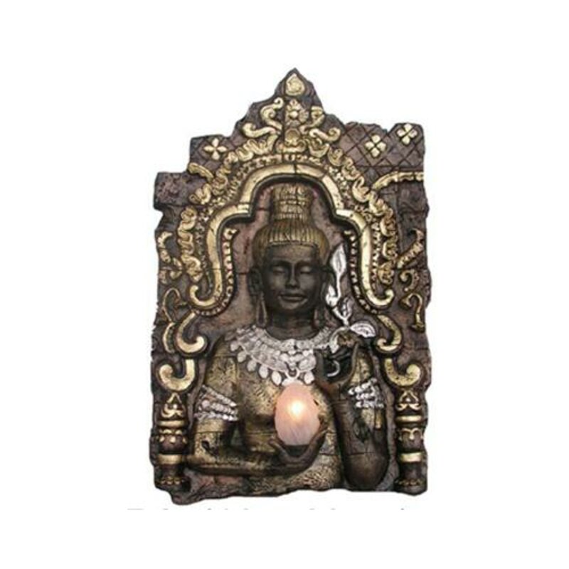 Deko Figur Statue Skulptur 107x60 cm Statuen Neu Buddha Wand