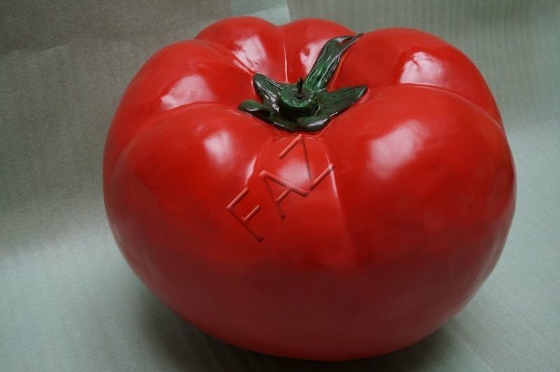 Design Tomate Figur Garten Statue Skulptur Figuren Skulpturen Dekoration