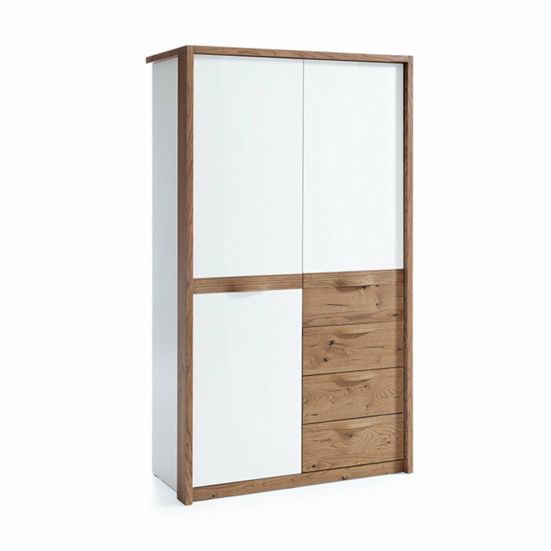 Klassische Schränke Schrank Eckschrank Kleiderschrank Holzschrank