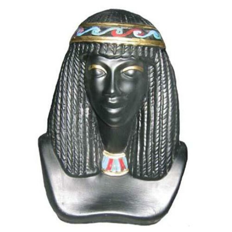 Ägypten Skulptur Kleopatra Kunststoff Statue Figuren Statuen Antik Stil