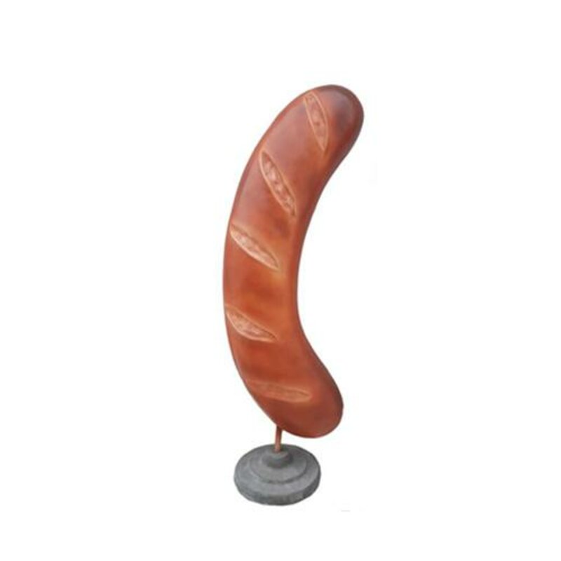 Aufsteller für Laden Bude Restaurant Schild Skulptur Würstchen Wurst