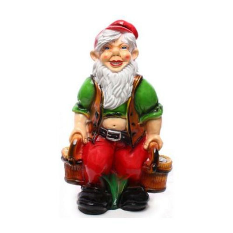 Garten Haus Dekoration Bunte Figur Statue Deko Skulpturen Figuren Zwerg