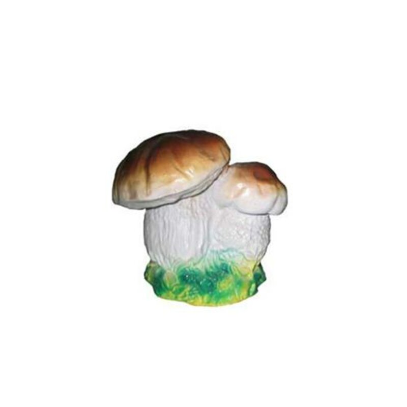 Skulptur Pilz Haus Statue Garten Figuren 14cm Statuen Skulpturen Figur