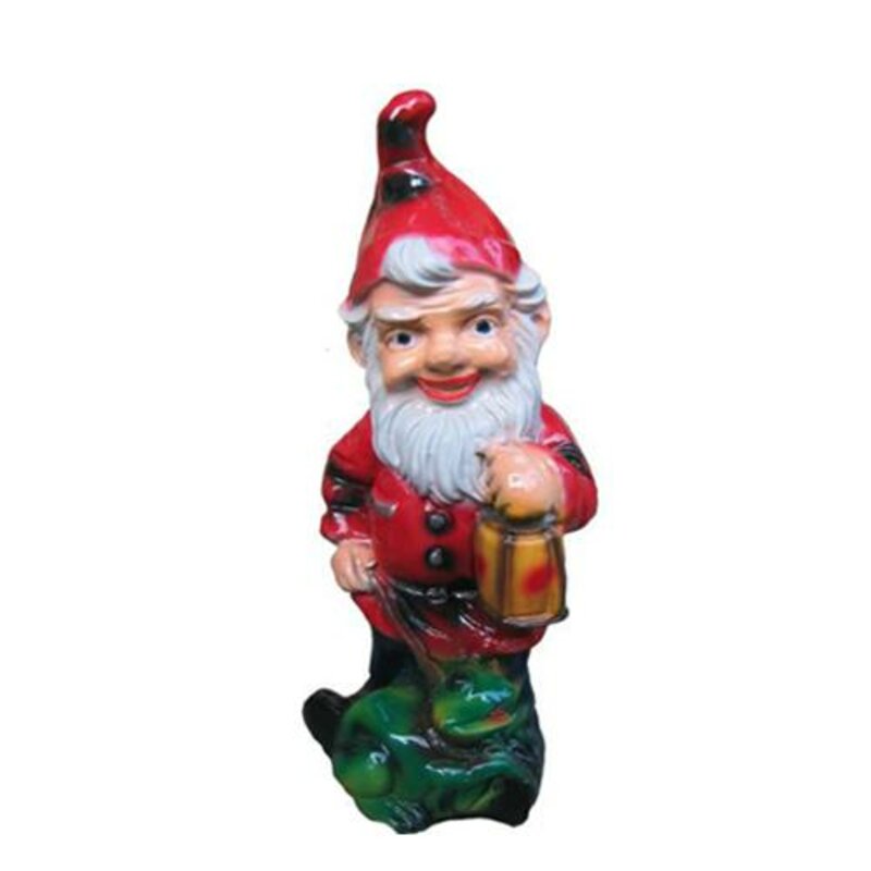 Garten Haus Dekoration Deko Statue Bunte Figur Skulpturen Figuren Zwerg