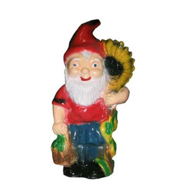 Garten Haus Bunte Dekoration Deko Statue Figur Skulpturen Figuren Zwerg