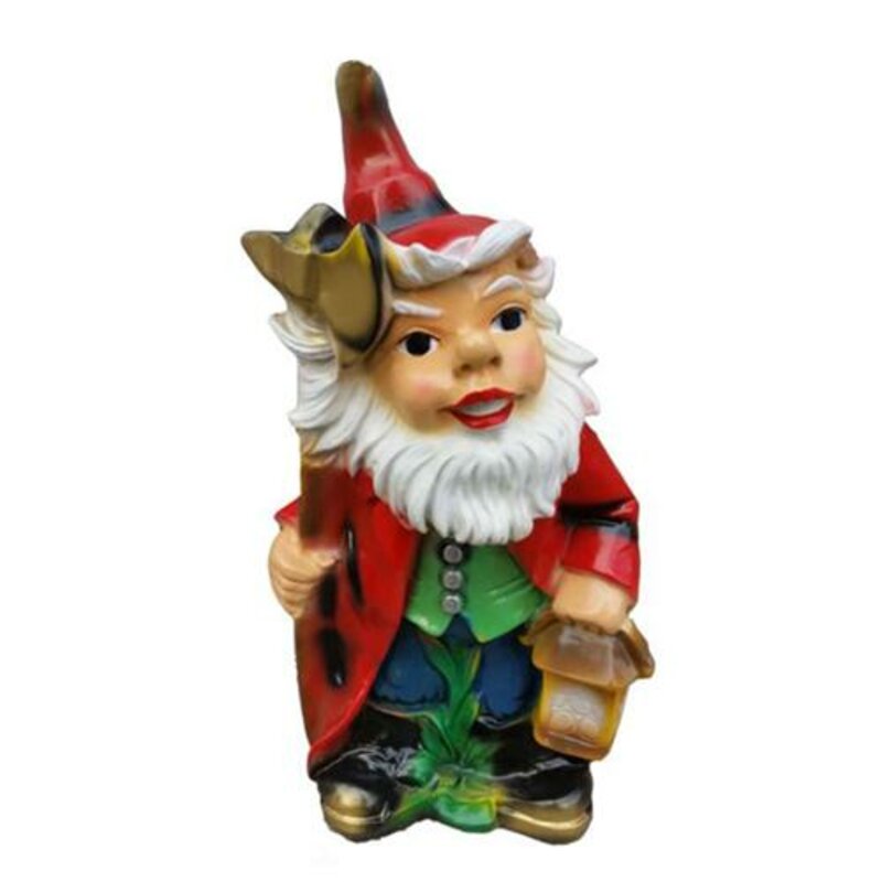 Garten Haus Deko Dekoration Statue Skulpturen Figur Figuren Bunte Zwerg