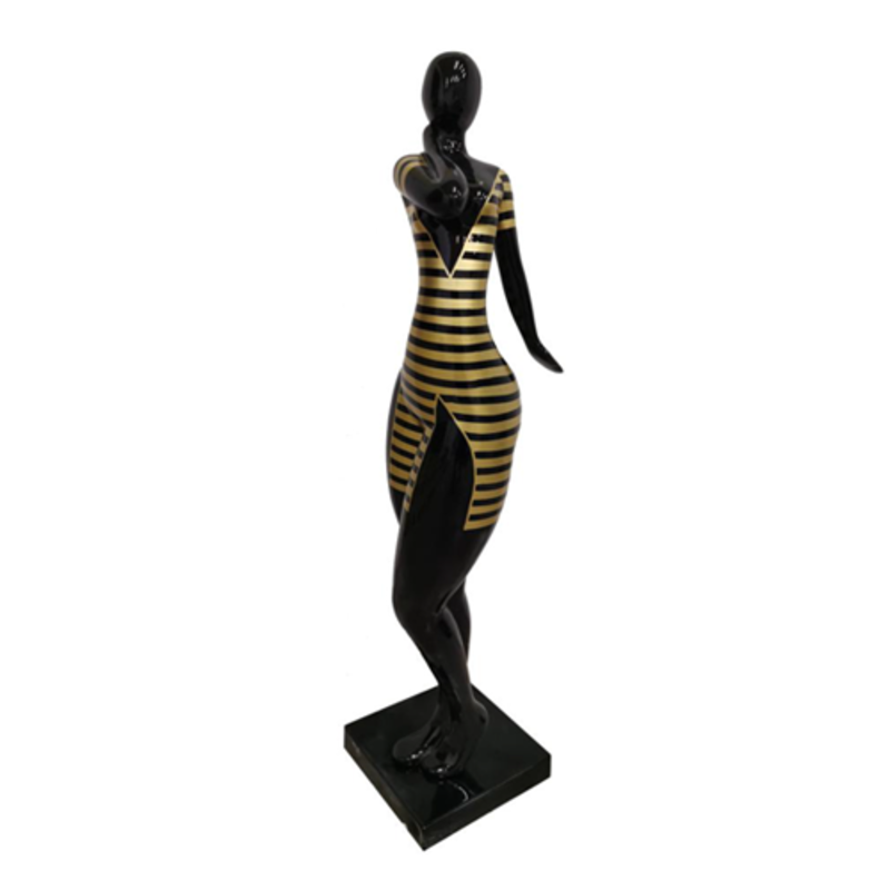 Moderne Skulptur Dekoration Figur Statuen Deko Statue black Frauen Moderne Skulptur Dekoration Figur Statuen Deko Statue black Frauen