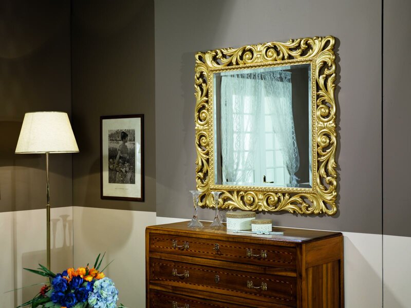 Design Großer Wandspiegel Spiegel Antik Vintage Klassischer Wand Barock Rokoko Neu