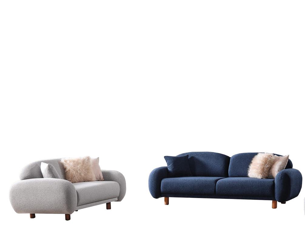 Sofagarnitur Couch Polster Möbel Sitzgarnitur Set 3+2 Couchen Sofas Wohnzimmer