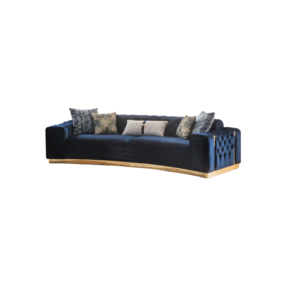 2x Chesterfield Sofas Edle Möbel Polster 4-SItzer