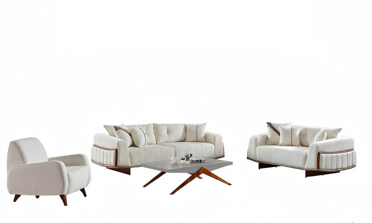 Sofagarnitur Wohnlandschaft Sofa-Set Wohnzimmergarnitur Polstergarnitur Sessel