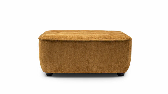 Hocker Sitzhocker Polsterhocker Sofahocker Fußhocker Braun Stoff