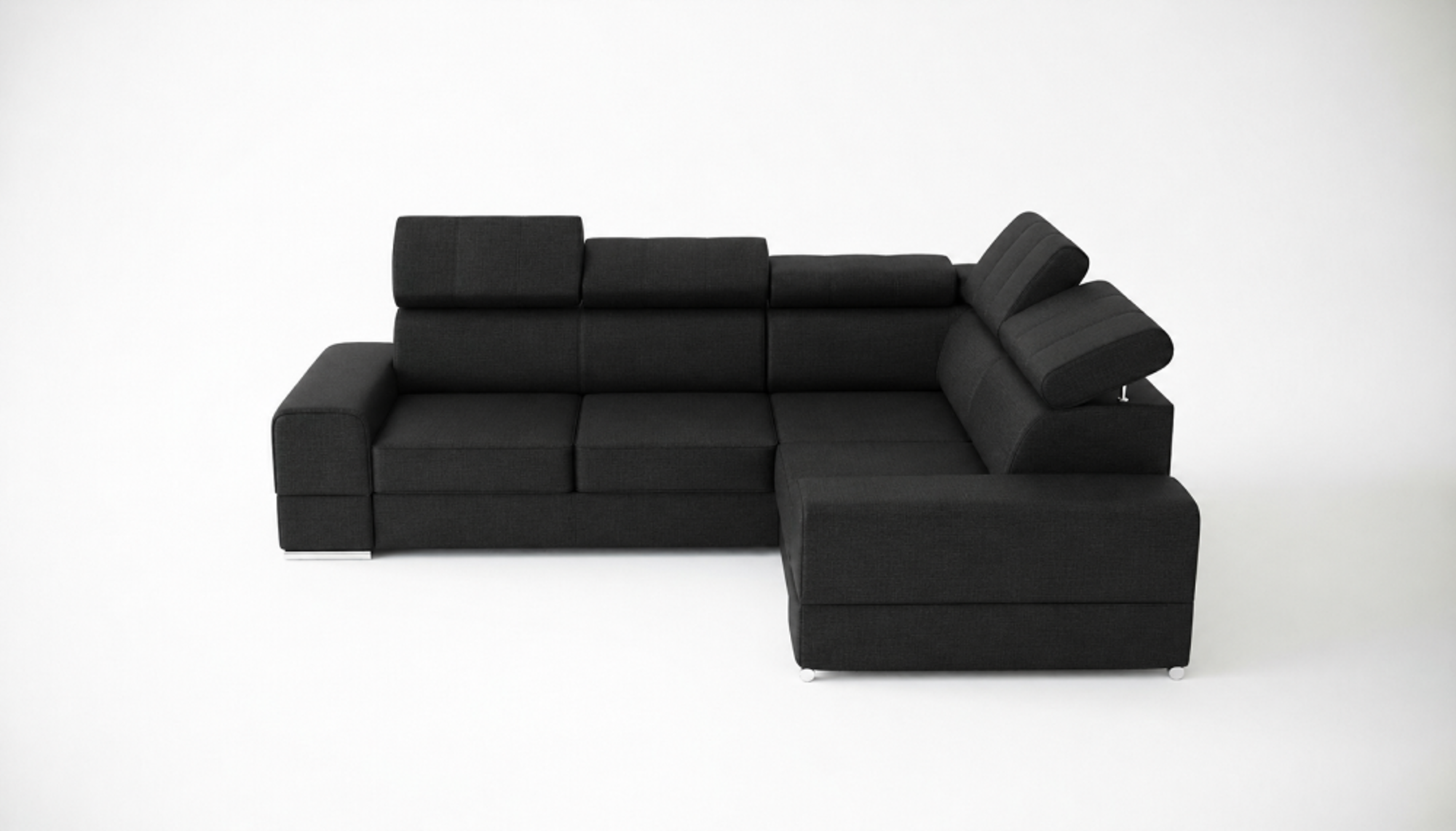 Ecksofa Couch Sofas Textil Bett Funktion Design L Form Modern Luxus Couchen Neu