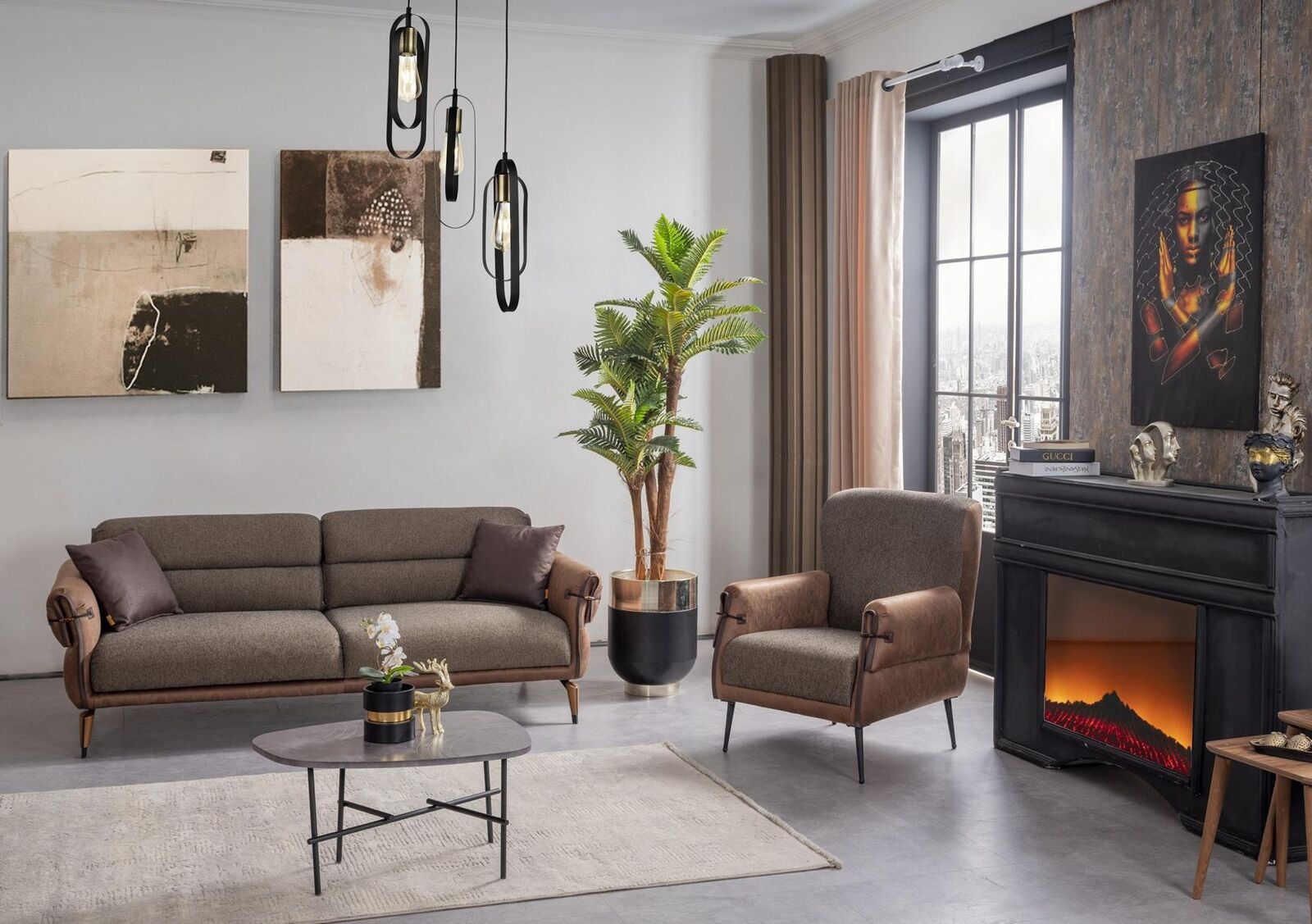 Sofa Zweisitzer Polstermöbel Wohnzimmer Textil Möbel Polstermöbel Einrichtung