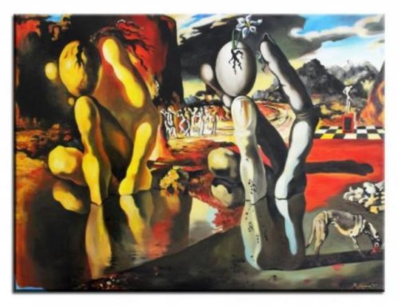 Salvador Dali Ölgemälde Bild Abstrakt Gemälde Leinwand Ölbild Bilder