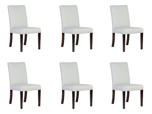 6x Stühle Stuhl Polster Design Lounge Club 6 x Sitz Lehn Garnitur Sessel