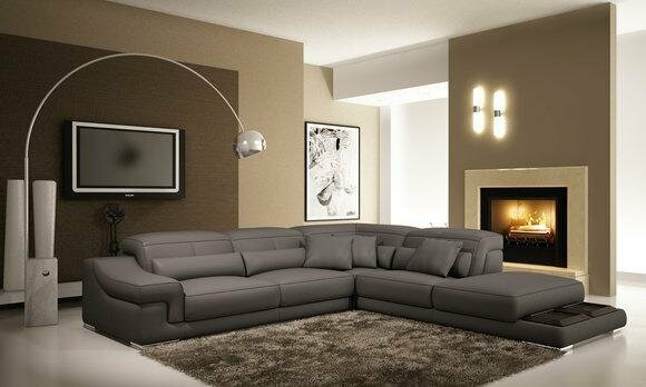 Multifunktions Relac Ecksofa Ledersofa Sofa Couch Polster Eck Sitz Garnitur