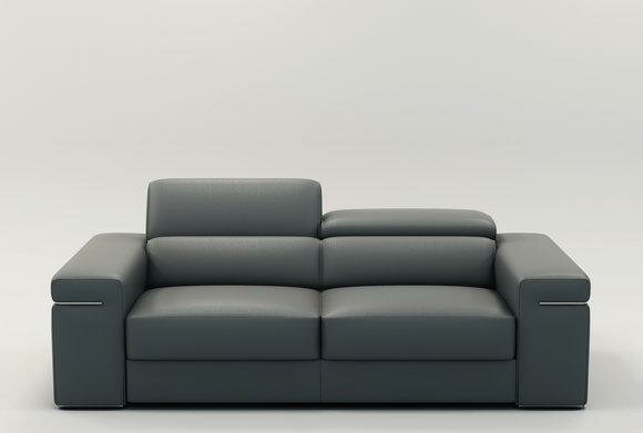 Ledersofa Couch Wohnlandschaft Garnitur Design Modern Sofagarnitur 3+2+1 Sofas 8020
