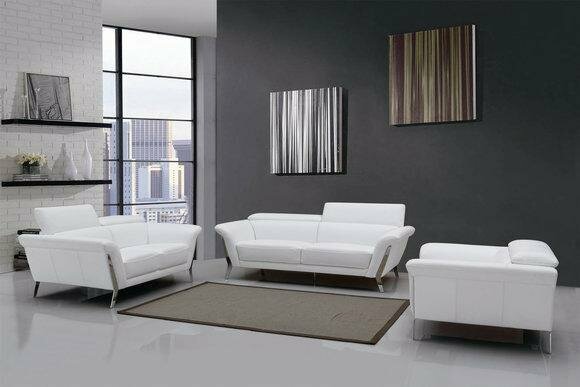 Multifunktions Ledercouch Sitz Polster Wohnzimmer Leder Garnitur Dekor Sofa