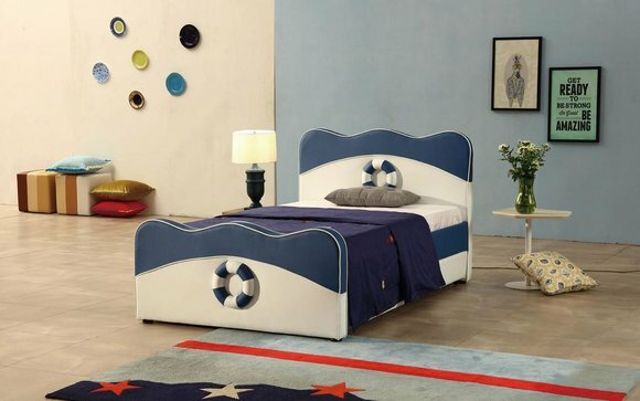 Kinderbett Bett Polster Betten Luxus Hotel Jugend 3D XXL Big