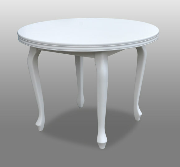 Klassischer Rund Runder Tisch Holz Design Esszimmer Tische Wohnzimmer