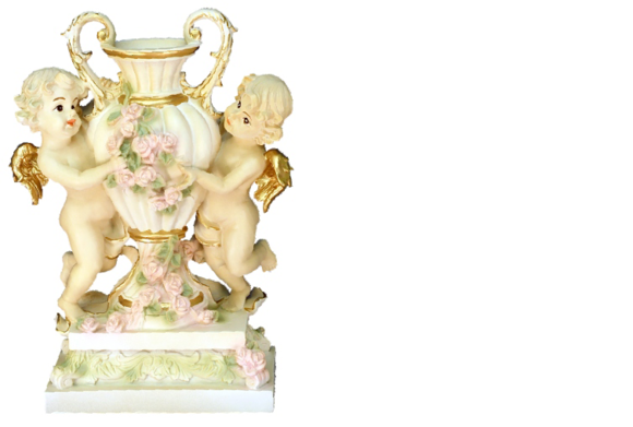 XXL Vase Tisch Dekoration Dekorative Vasen Antik Stil Figur Kelch Skulptur
