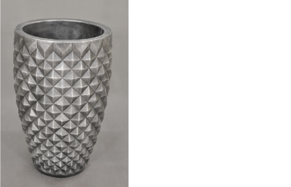 Designvase Vase Würfel Vase Dekovase Blumentopf Dekoration Deko