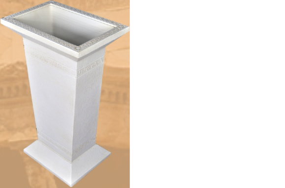 Design Säule Schirm Ständer Stand Fuß für Regenschirm Säulen Skulptur