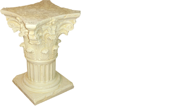 Design Spalten Säule Dekosäule Säule Blumensäule Ständer Podest