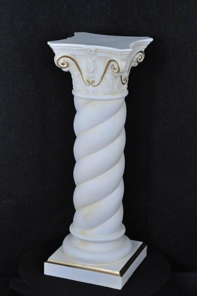Säule Marmor Stil Dekoration Säulen Statue Skulpturen Skulptur Ständer