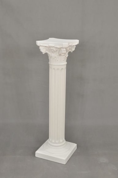 Säule Marmor Stil Dekoration Säulen Statue Skulptur Ständer Skulpturen