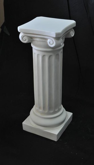 Medusa Säule: Römische Säulen, Marmor Ständer, Antik Figur