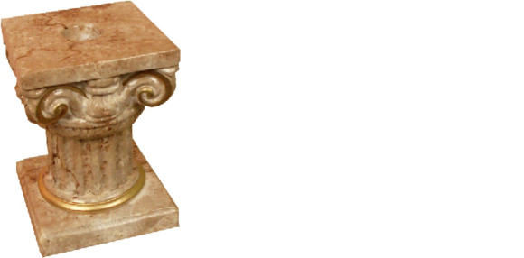 Design Säule Kerzen Ständer Leuchten Leuchte Lampe Decolampe