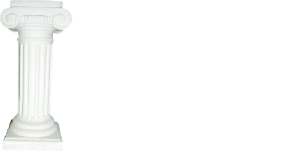 Griechischer Antik Stil Säulen Säule Kolumne Blumen Dekoration Ständer