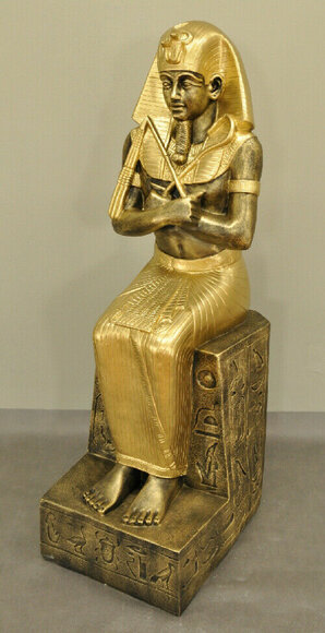 Design Ägyptischer Figur Ramses XXL Statue Skulptur Skulpturen