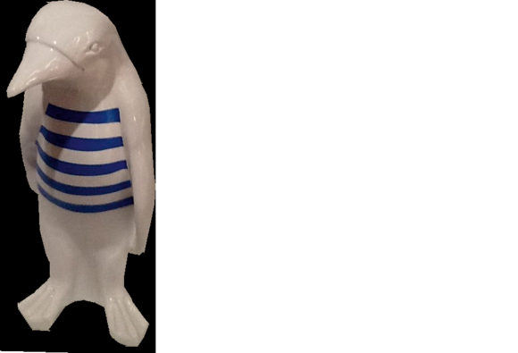 Design Dekoration Pinguin Figur Statue Skulptur Figuren Skulpturen