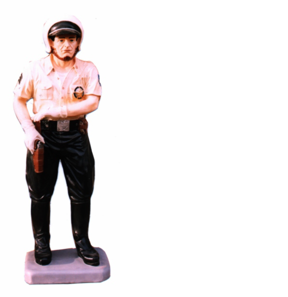 USA Highway Polizist Figur Statue Skulptur Figuren Skulpturen Dekoration