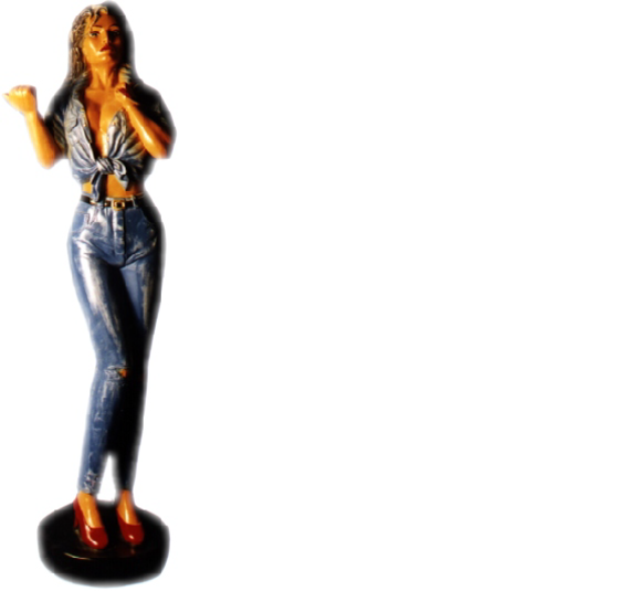 Design Tramper Figur Statue Skulptur Figuren Skulpturen Dekoration Deko