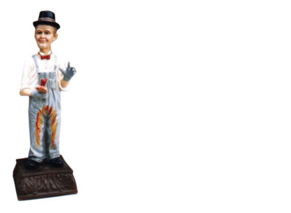 Design Flip i Flap Maler Figur Statue Skulptur Figuren Skulpturen Deko