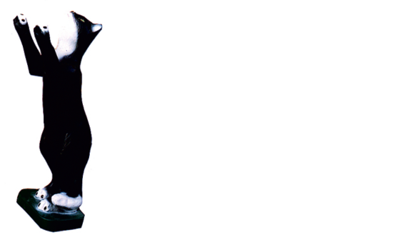 Design Servier Karten Spender Figur Statue Skulptur Figuren Skulpturen