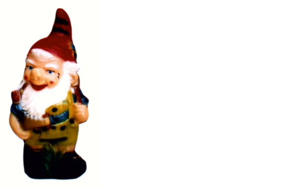 Garten Zwerg Holzfäller Figur Statue Skulptur Figuren Skulpturen Deko