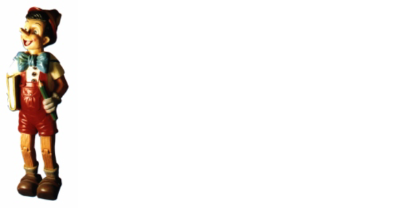 Design Pinocchio Figur Statue Skulptur Figuren Dekoration Karikatur Skulpturen