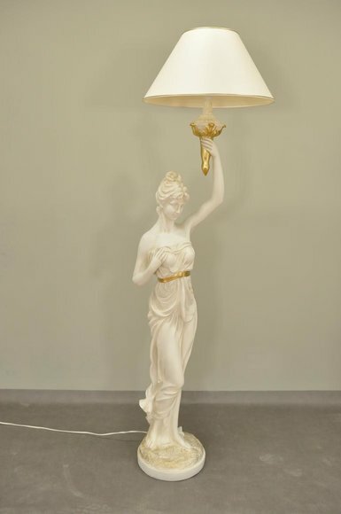 Skulptur Stand Leuchte Design XXL Steh Stand Lampe Wohnzimmer