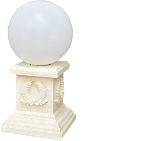 Design Leuchten Leuchte Lampenschirm Dekolampe Antik Säulenlampe Massiv
