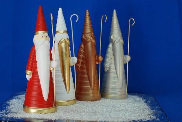 Design Weihnachts Figur Statue Skulptur Figuren Skulpturen Dekoration