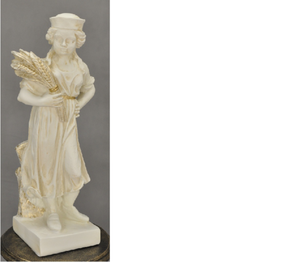 Design XXL Figur Statue Skulptur Figuren Weiß Skulpturen Dekoration Deko