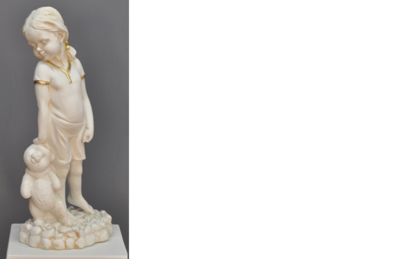 Design Figur Statue Skulptur Figuren Skulpturen Weiß Dekoration Dekorative